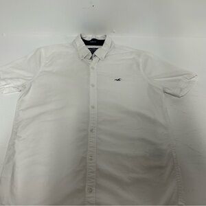 Hollister Men's Classic White Casual Shirt
